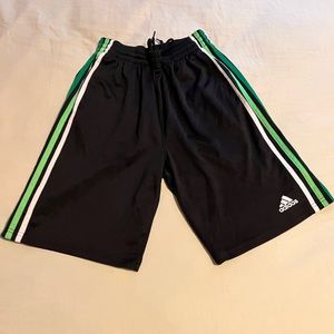 Adidas Tri Stripped Black Shorts